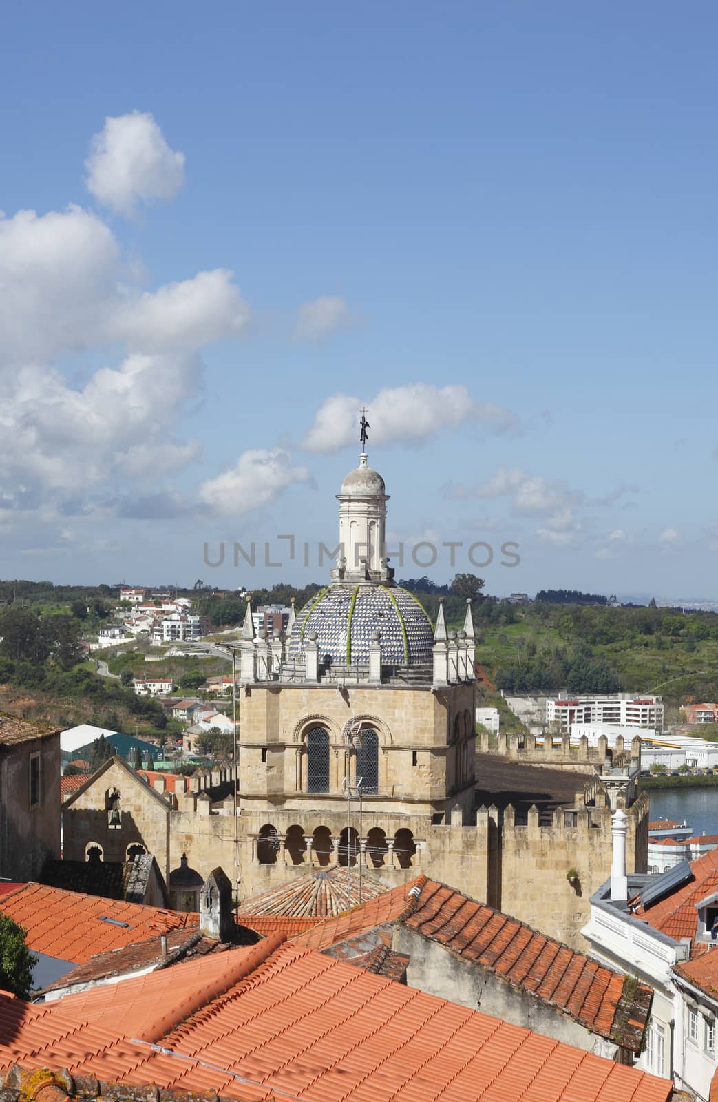 Old Cathedral Se Velha, Old Town,Coimbra, Beira Litoral, Regio Centro, Portugal