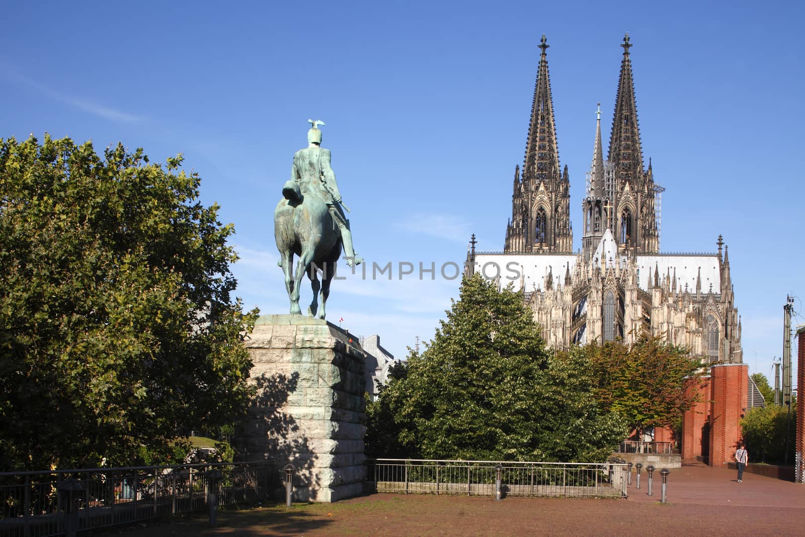  Cathedral and Monument of Kaiser Wilhelm II., Cologne, Germany