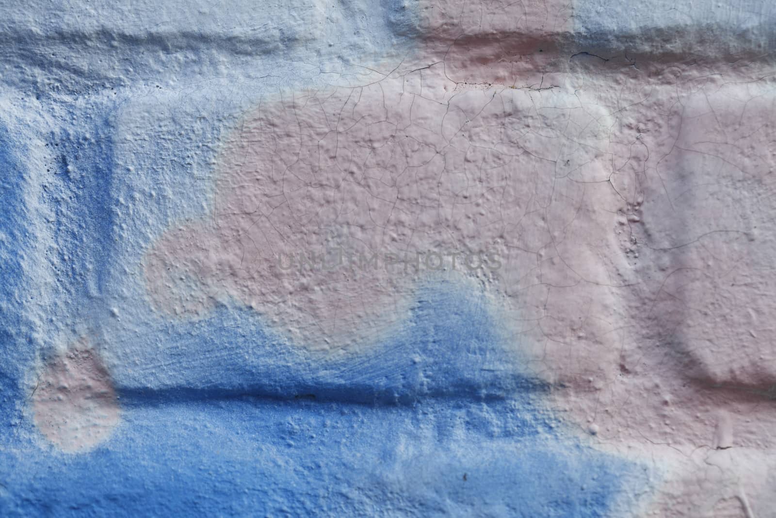 Blue  Brick in a Wall
