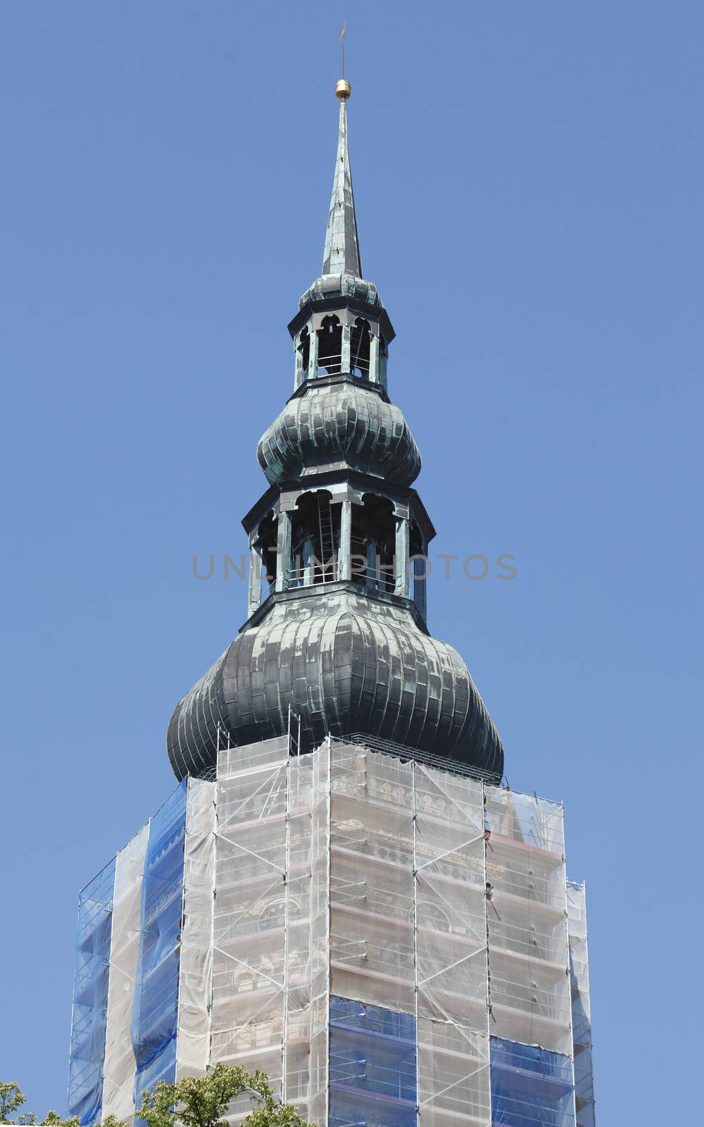 Greifswalder Dom, Construction Site, Germany, Europe