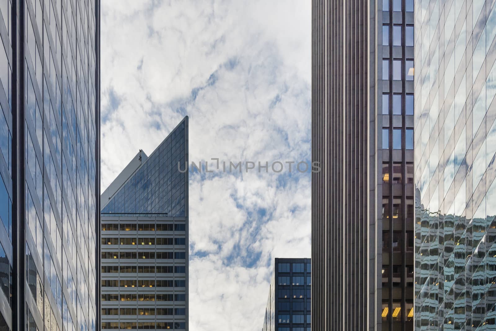 Chicago downtown skyscrapers by rarrarorro