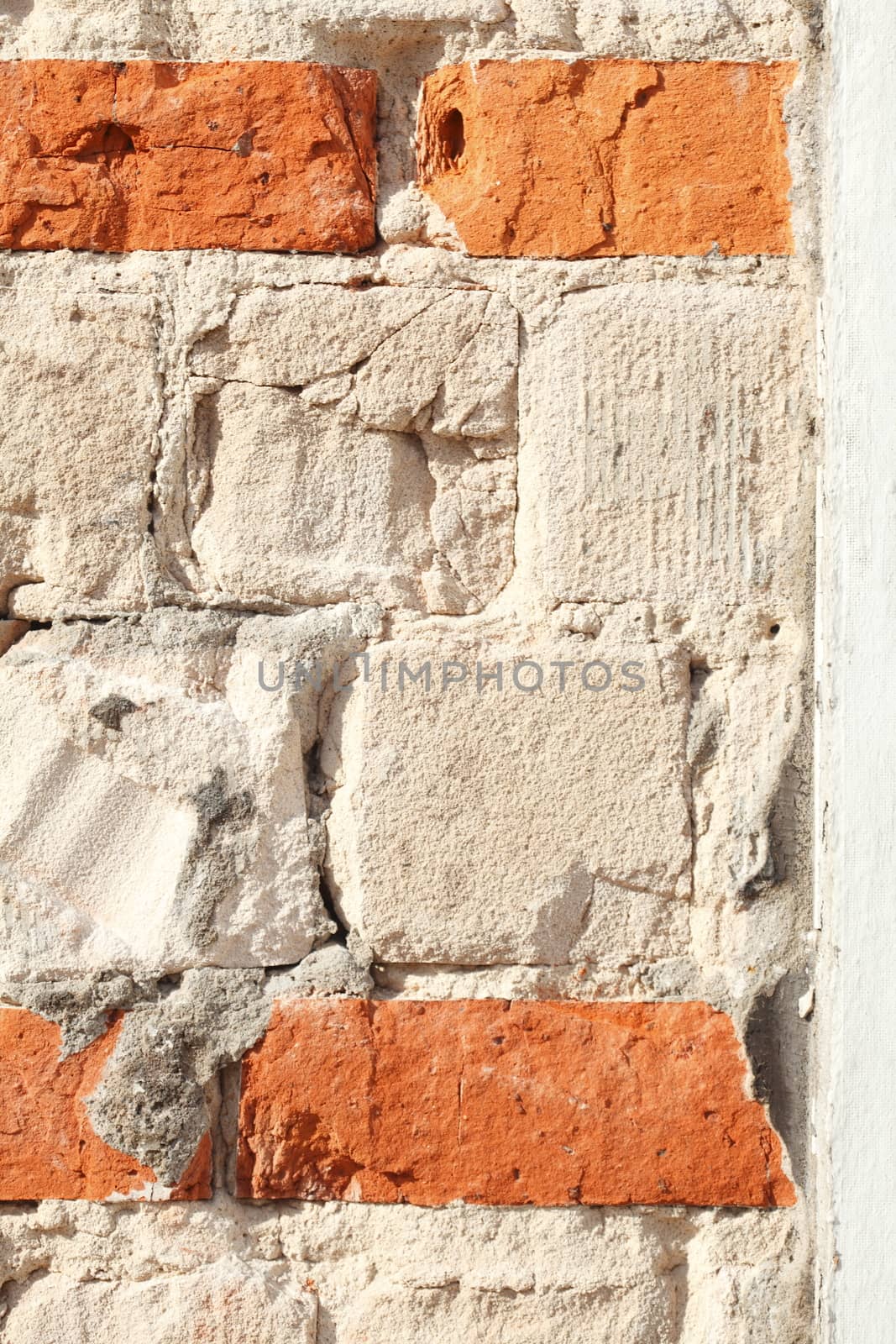  Wall with bricks