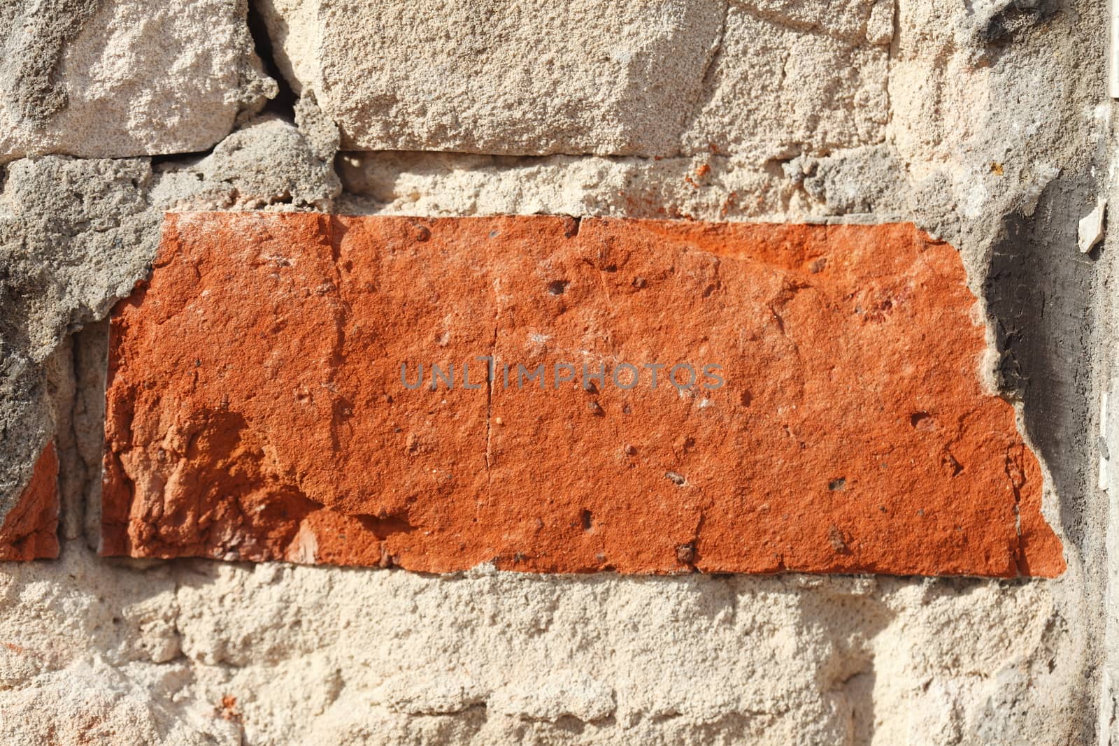  Wall with bricks