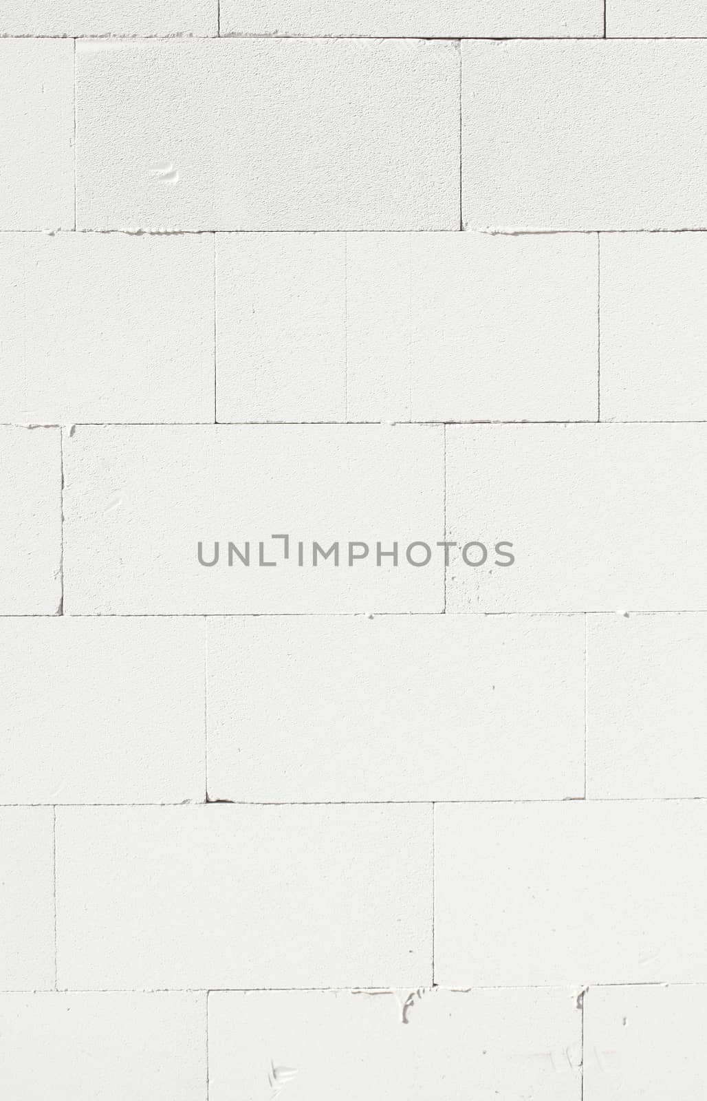  White Bricks in a Wall