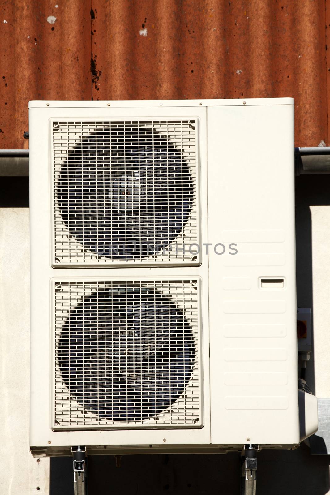 Air-Condition on a House-Wall