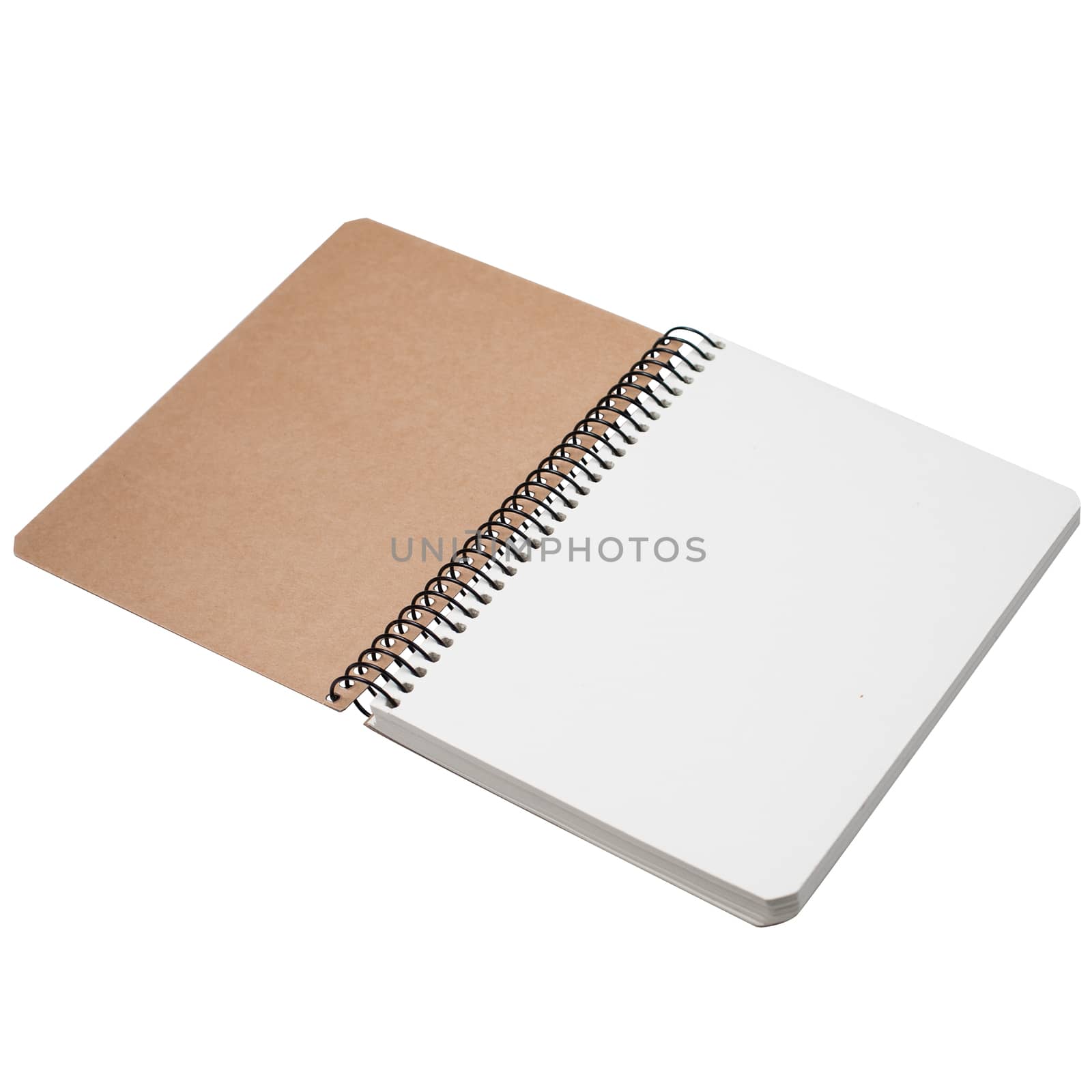 Notebook isolated background by Vanzyst