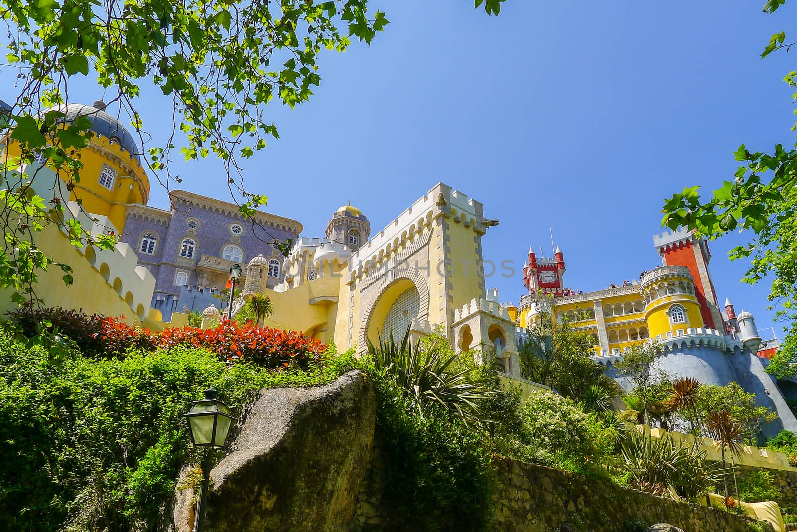 Pena National Palace in Sintra Portugal by chrisukphoto