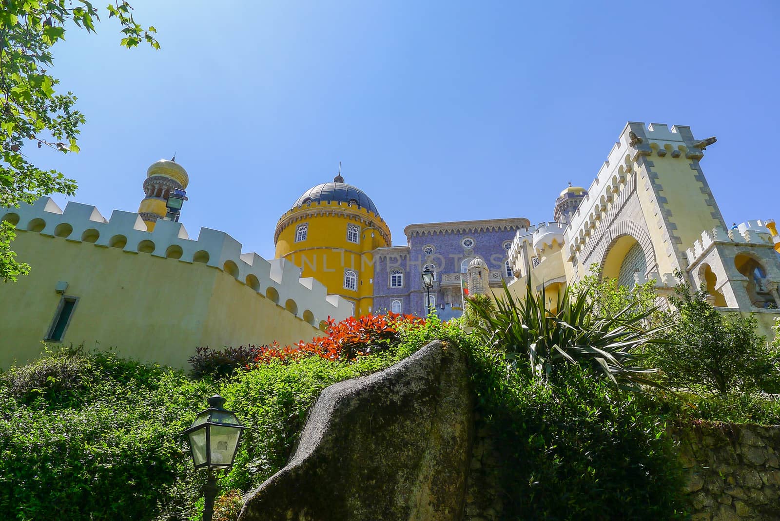 Pena National Palace in Sintra Portugal by chrisukphoto