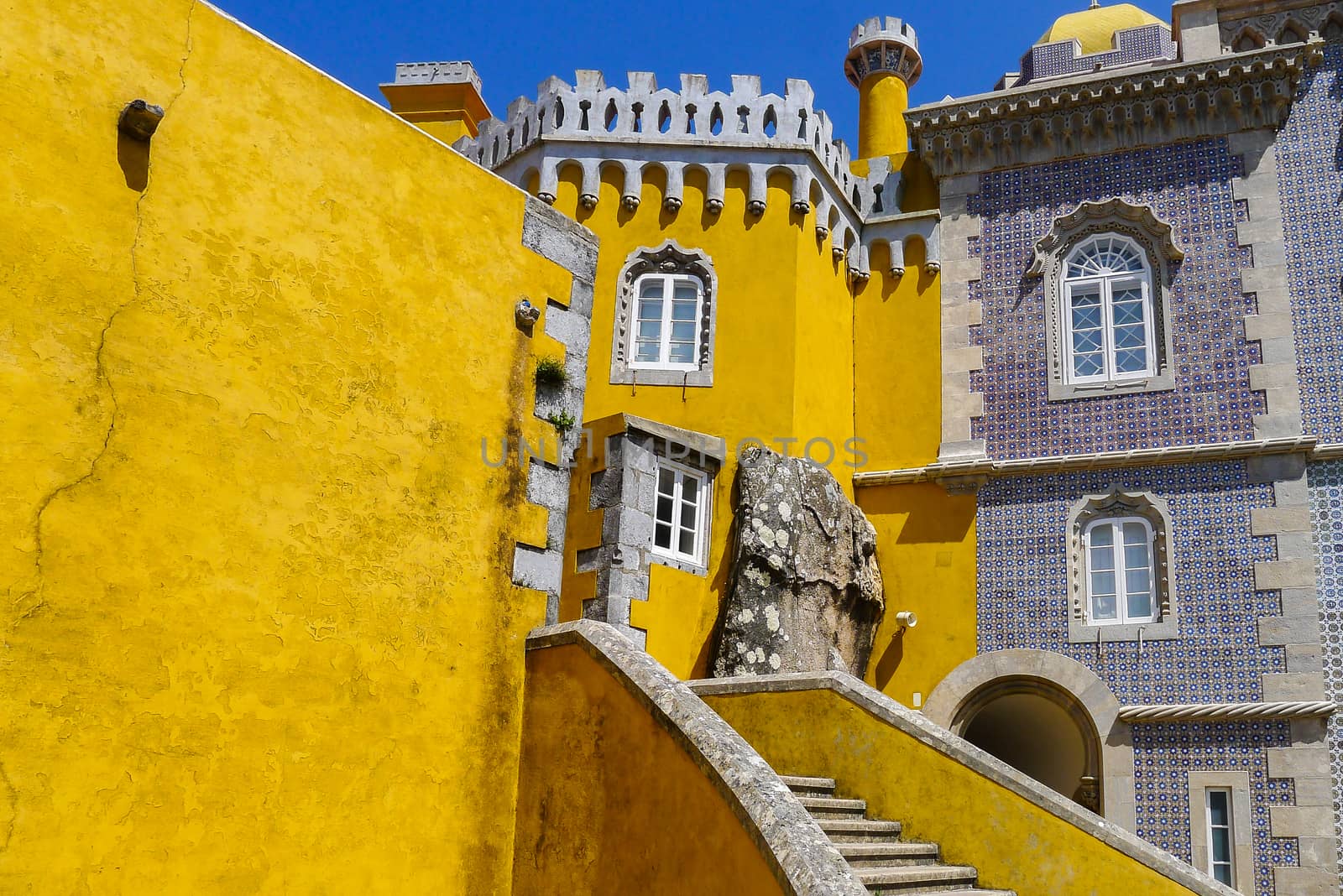 Pena National Palace in Sintra Portugal by chrisukphoto