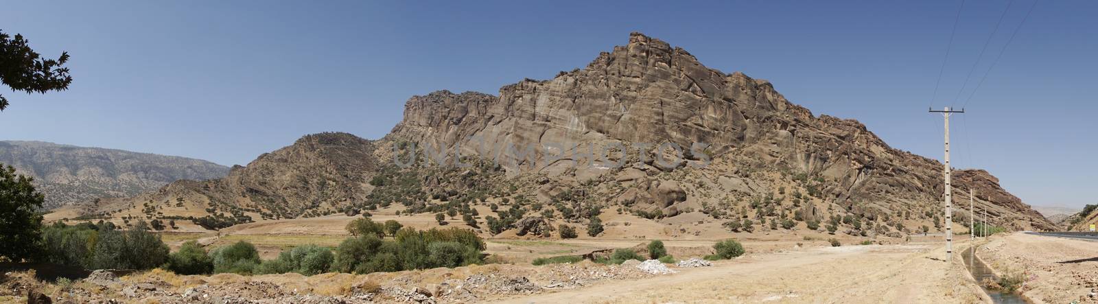 Landscape, Lorestan, Iran, Asia by alfotokunst