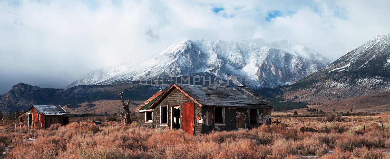 Abandoned House in Highway 395 by adonis_abril