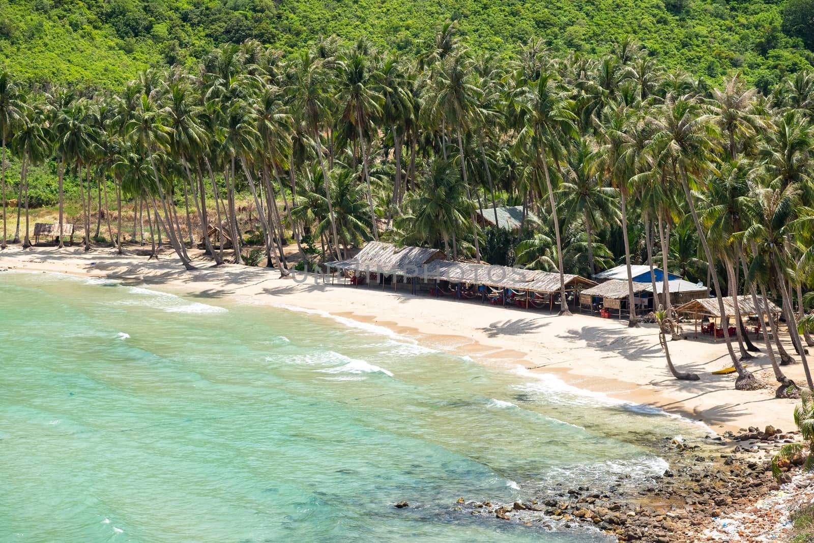 Nam Du island in beauty day. KIEN GIANG, VIETNAM