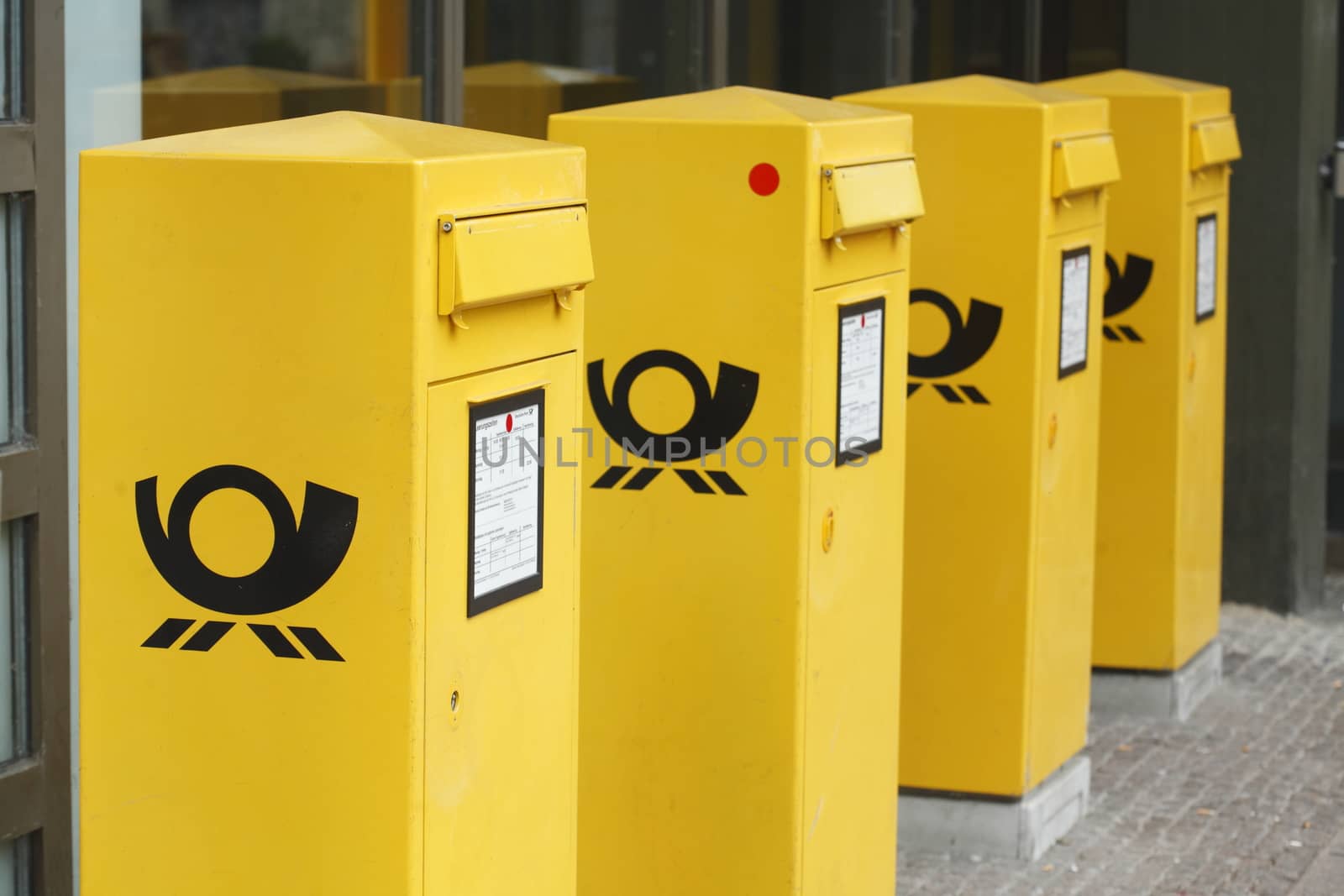   Letterboxes, Oldenburg, Germany, Europe