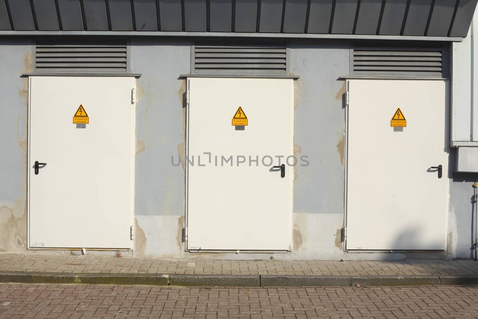 white Iron Doors
