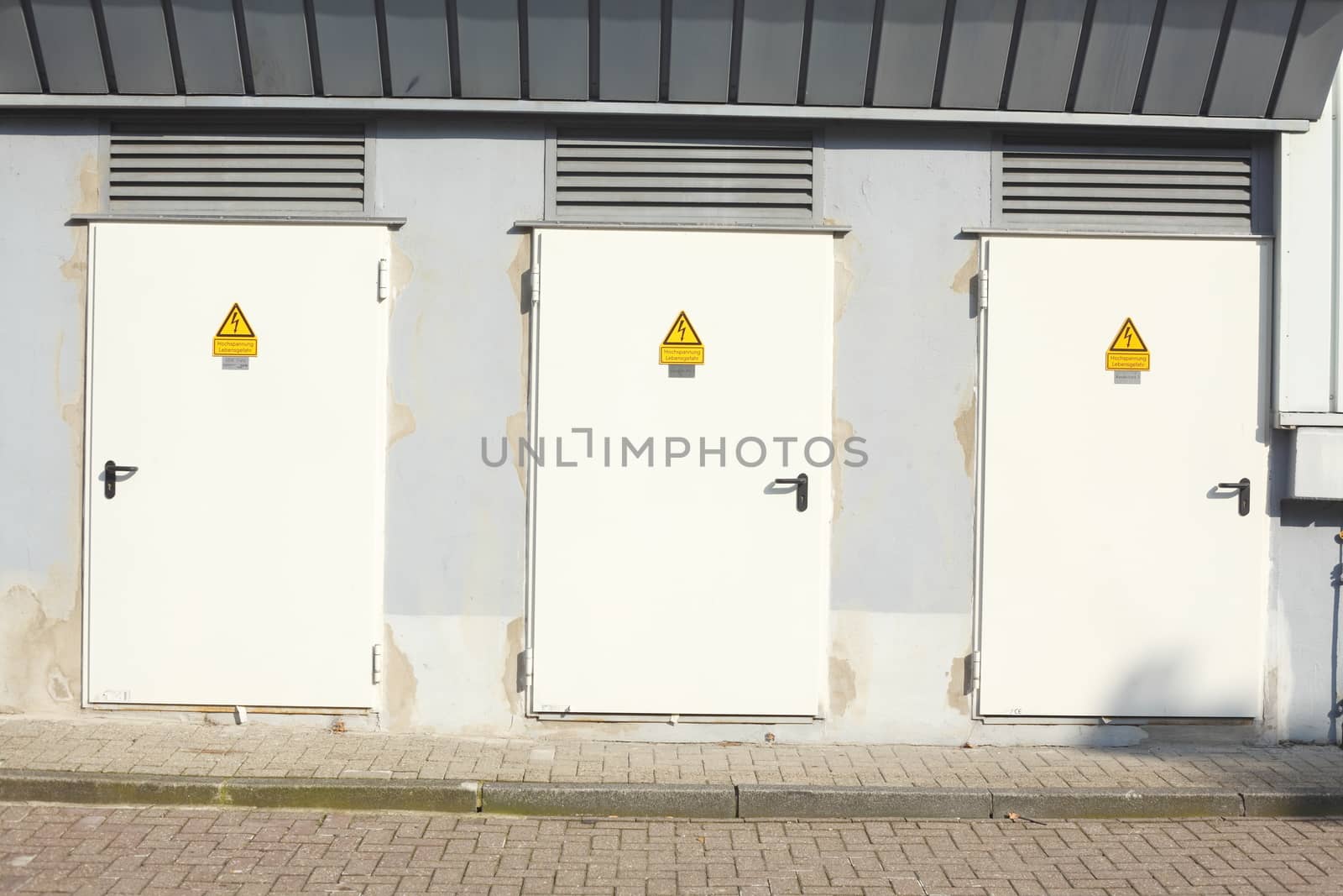 white Iron Doors