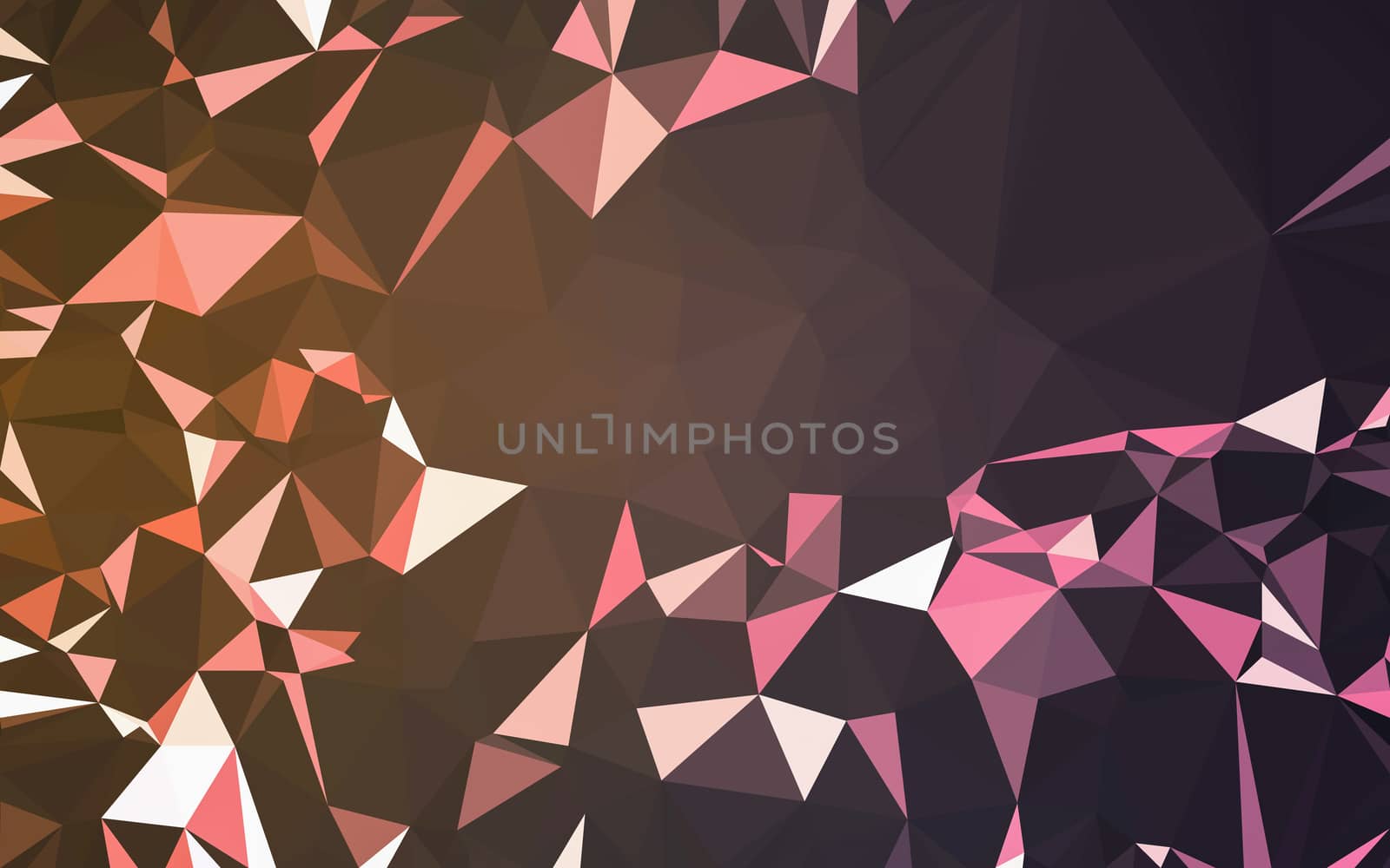 Abstract low poly background, geometry triangle, mosaic pastel color background