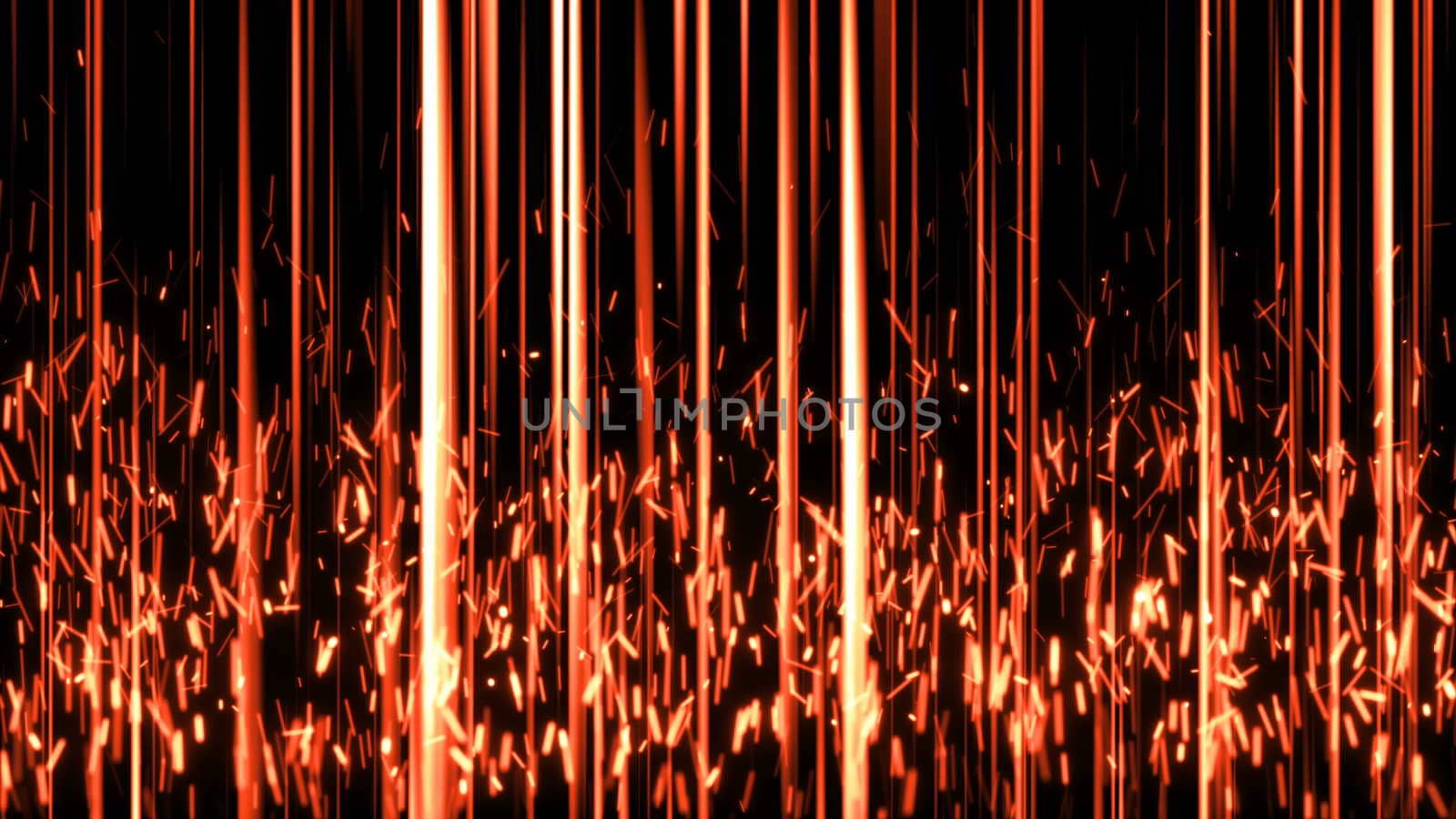 Abstract background with vertical lines and particles by nolimit046