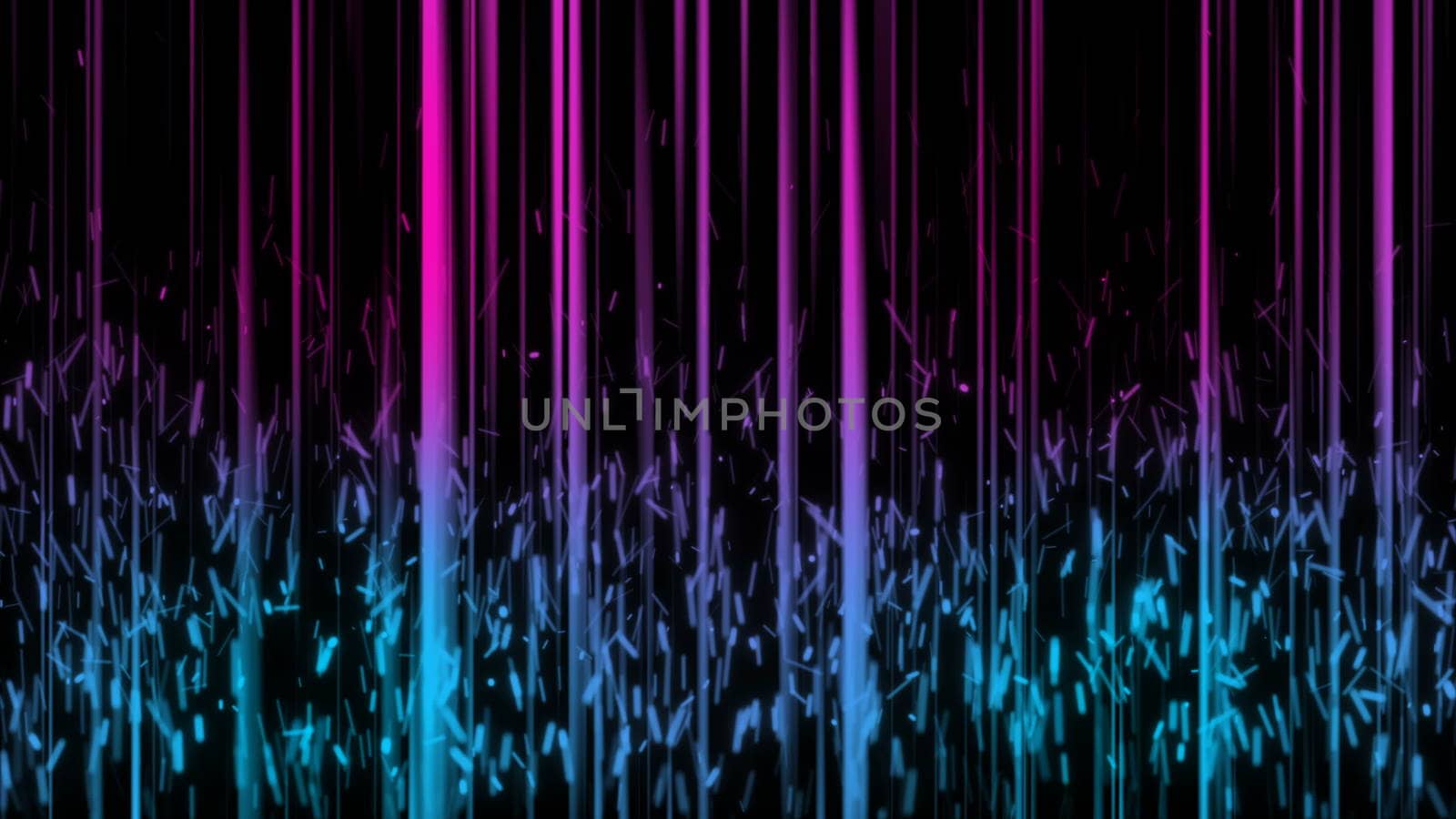 Abstract background with vertical lines and particles by nolimit046