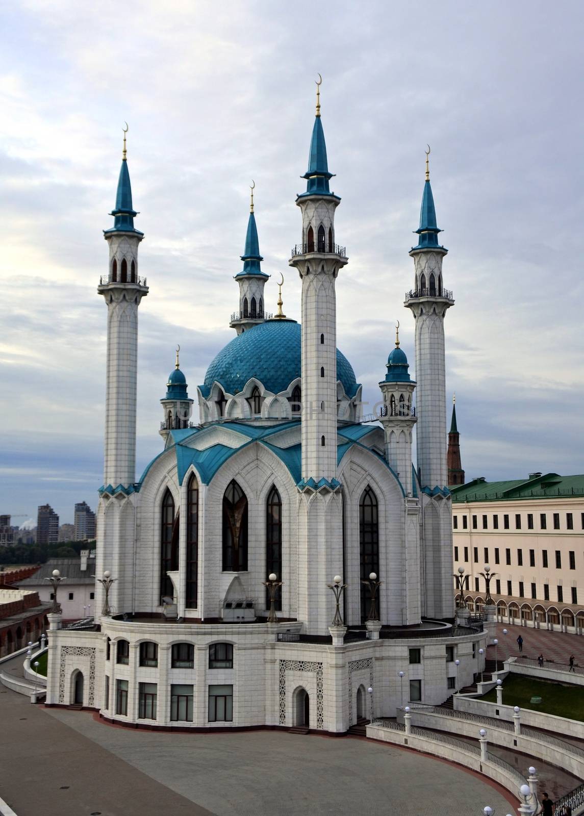 Qolsharif Mosque in Kazan Kremlin. by valerypetr