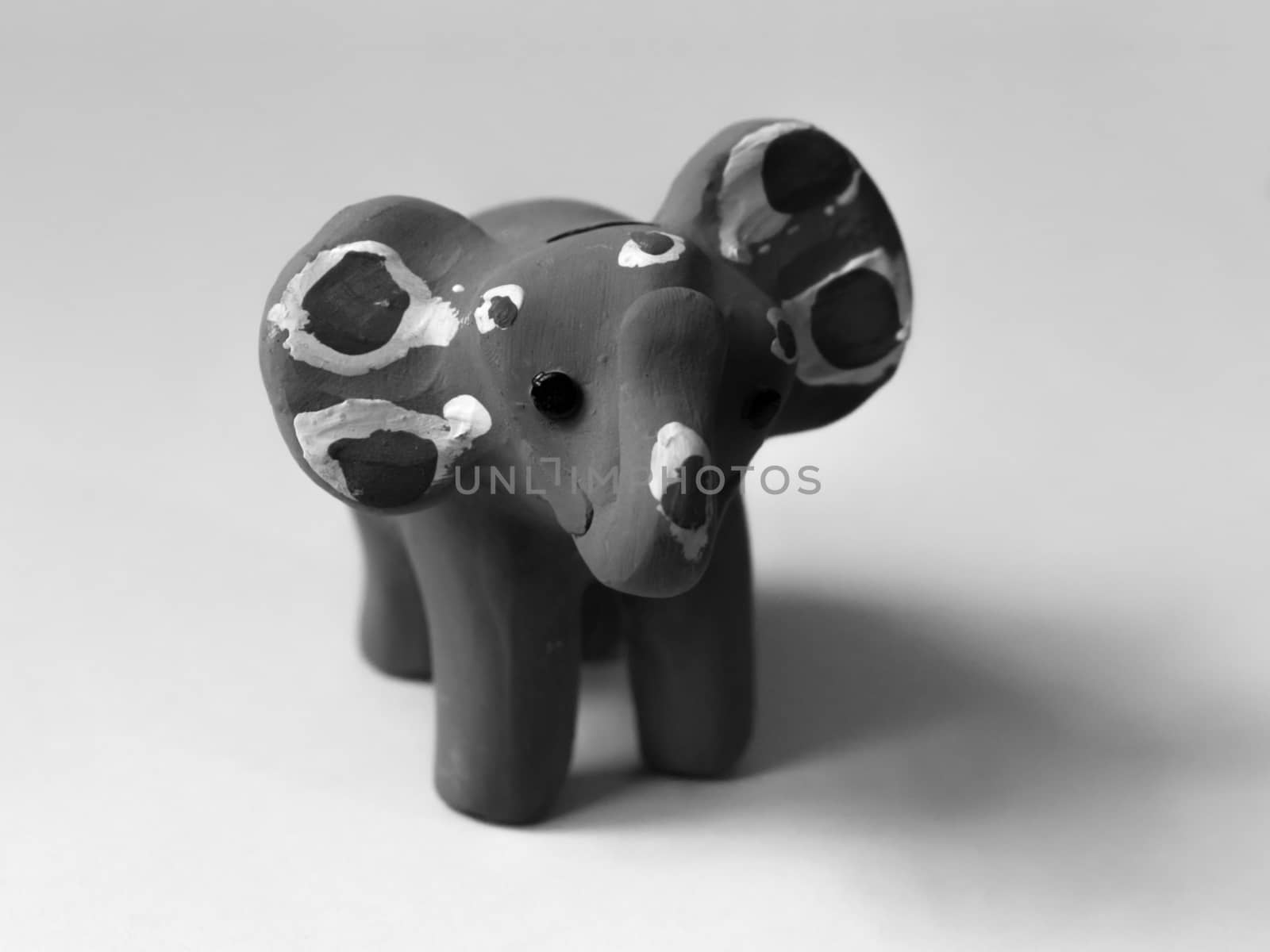 PURPLE ELEPHANT TOY by PrettyTG