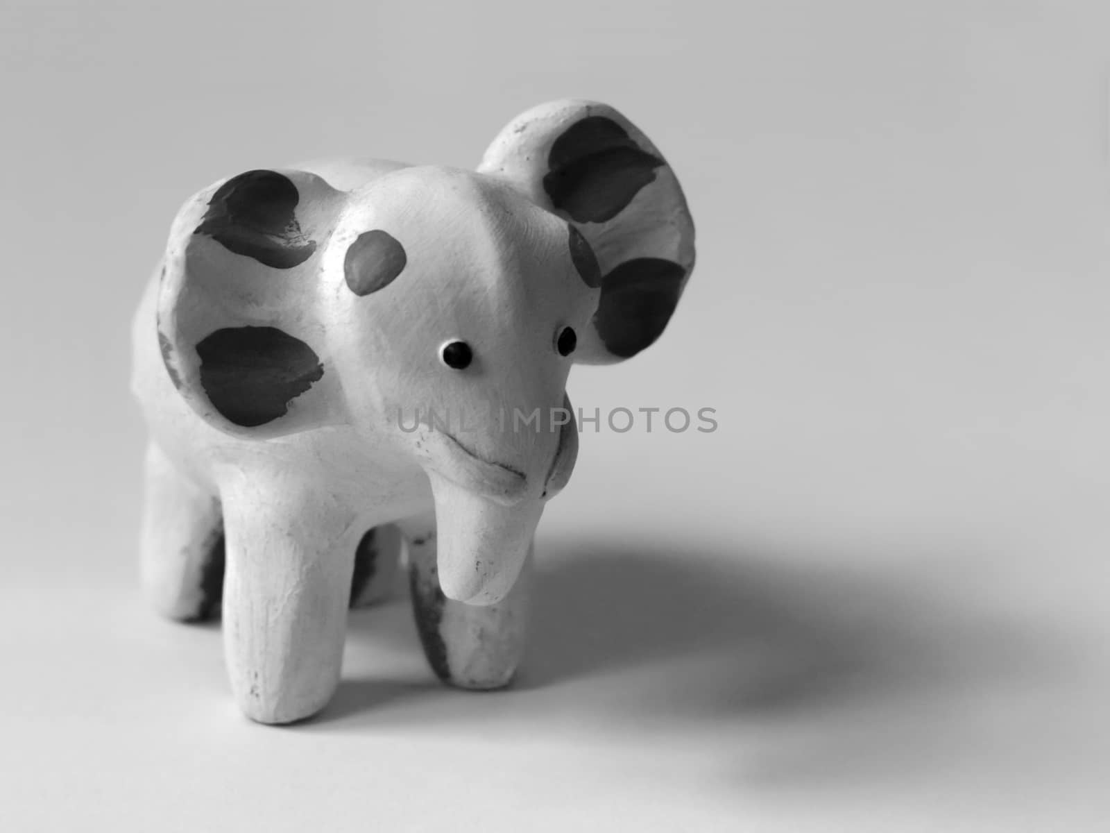 WHITE ELEPHANT TOY by PrettyTG