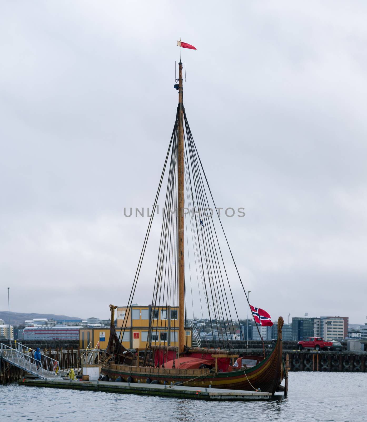 Viking ship reykjavik