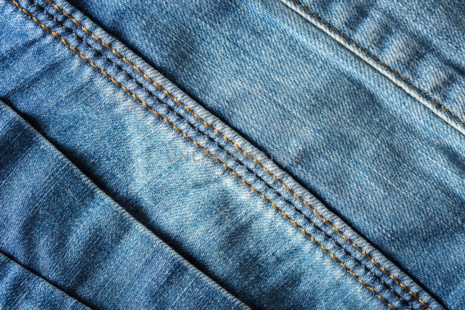 the abstract background texture of denim fabric