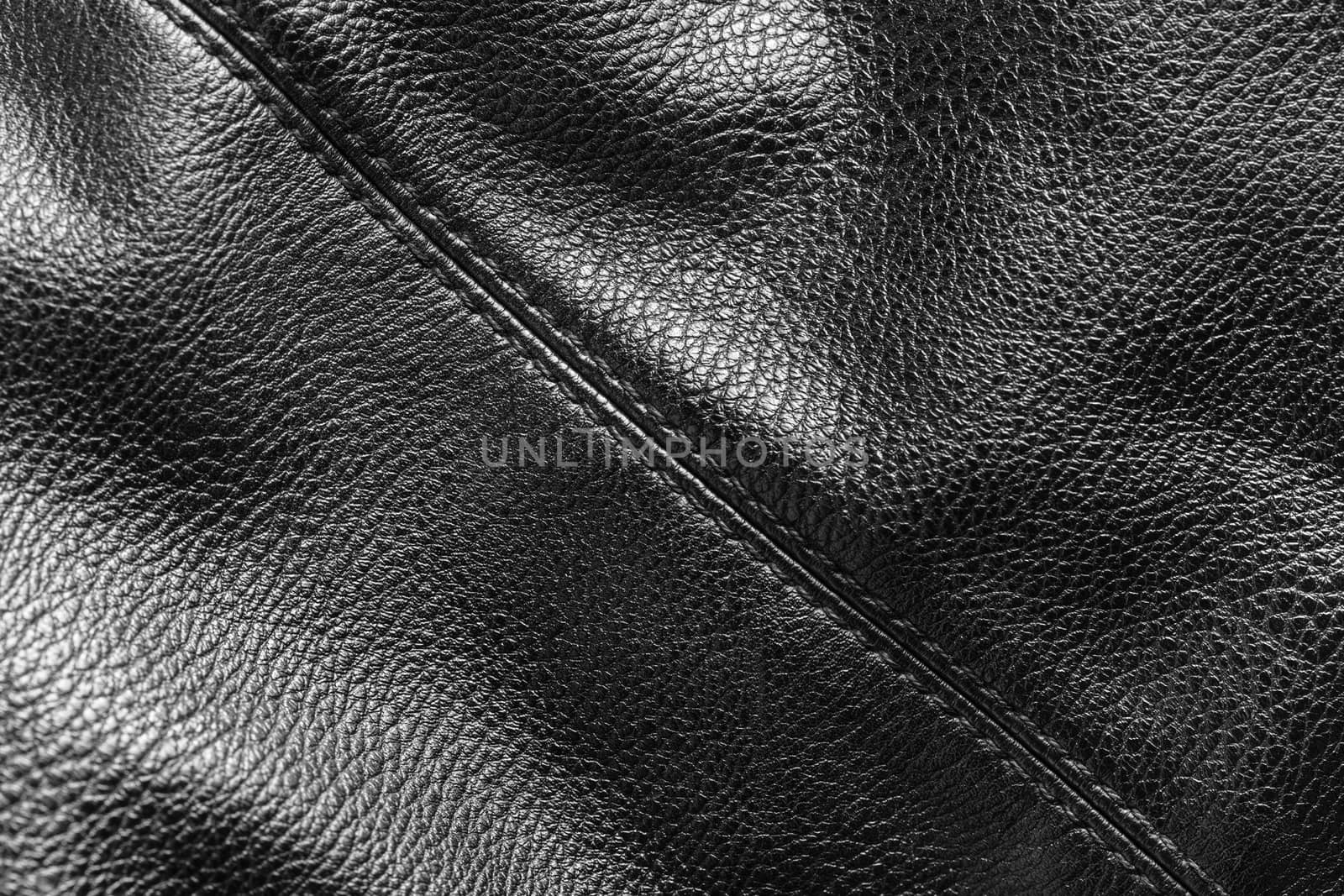 the abstract background texture of natural leather