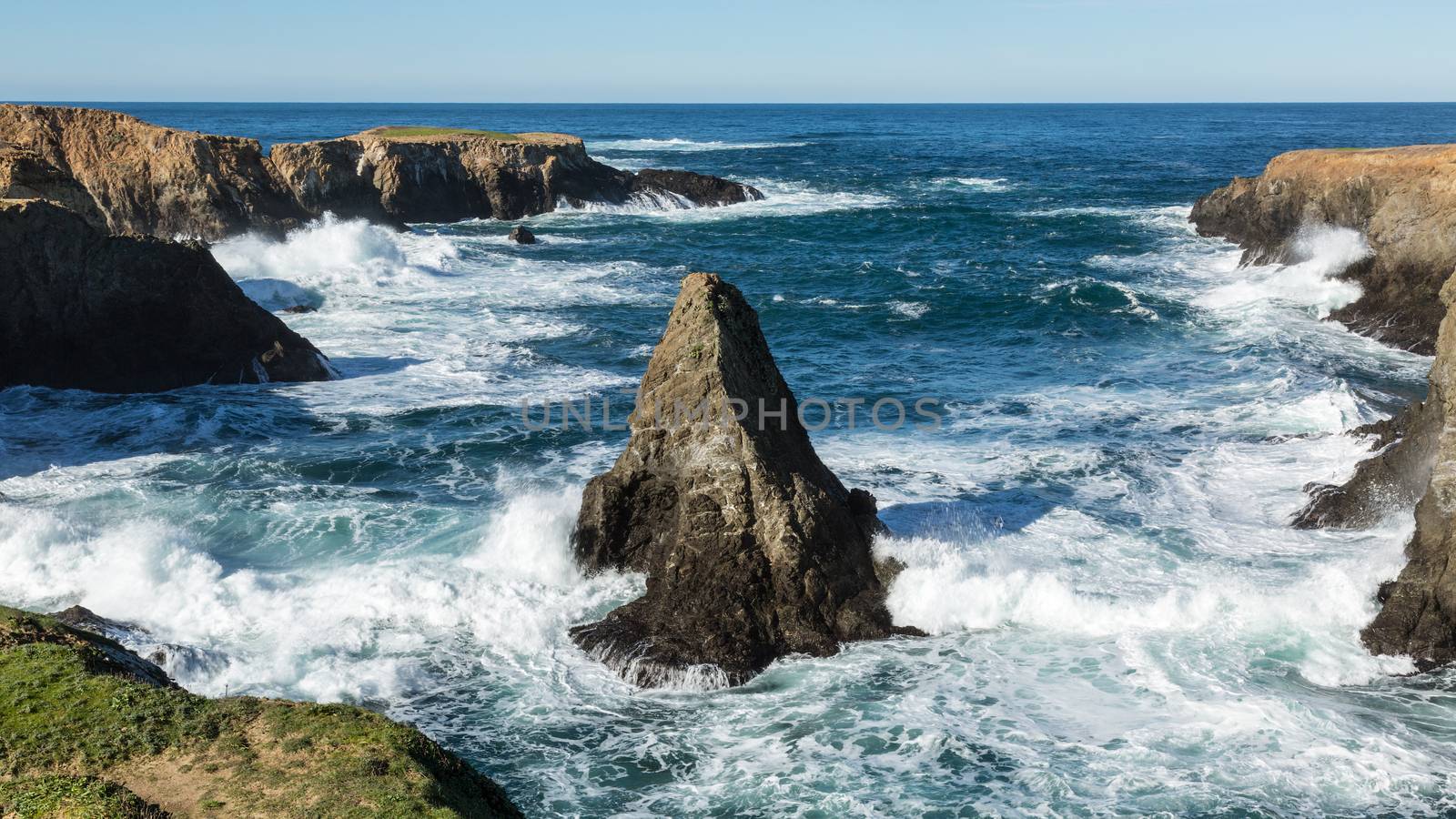 Rocky Pacific Coast Near Mendocino, California by backyard_photography