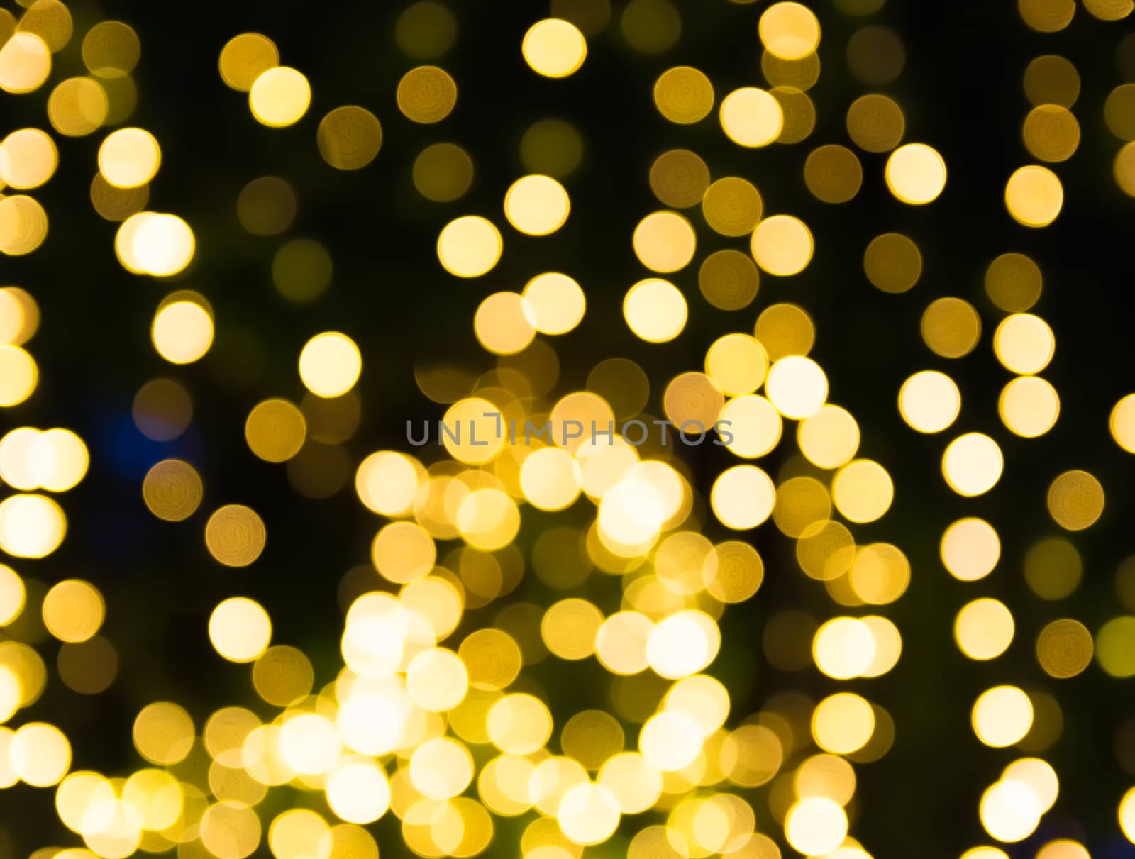 Yellow Bokeh for background