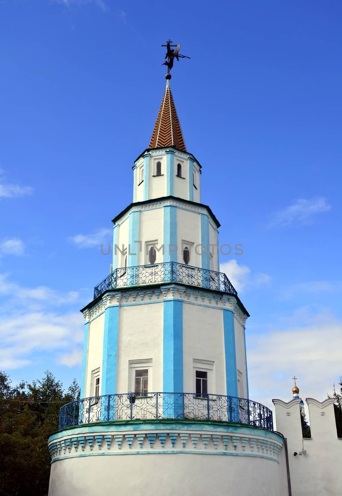 Raif monastery near the city of Kazan in autumn day