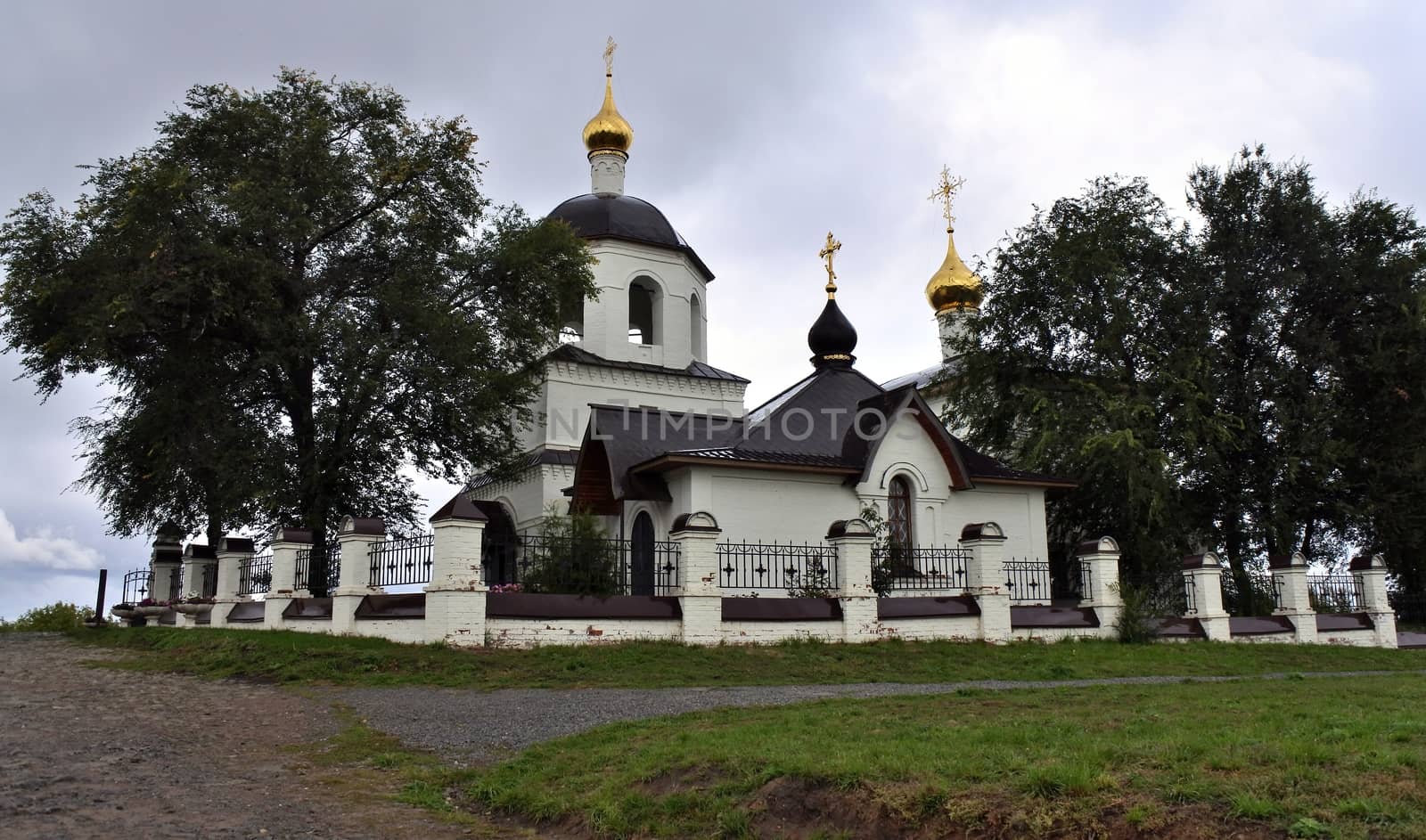 Church of St Constantine and Helena 17th century. Sviyazhsk island. Tatarstan. Russia
