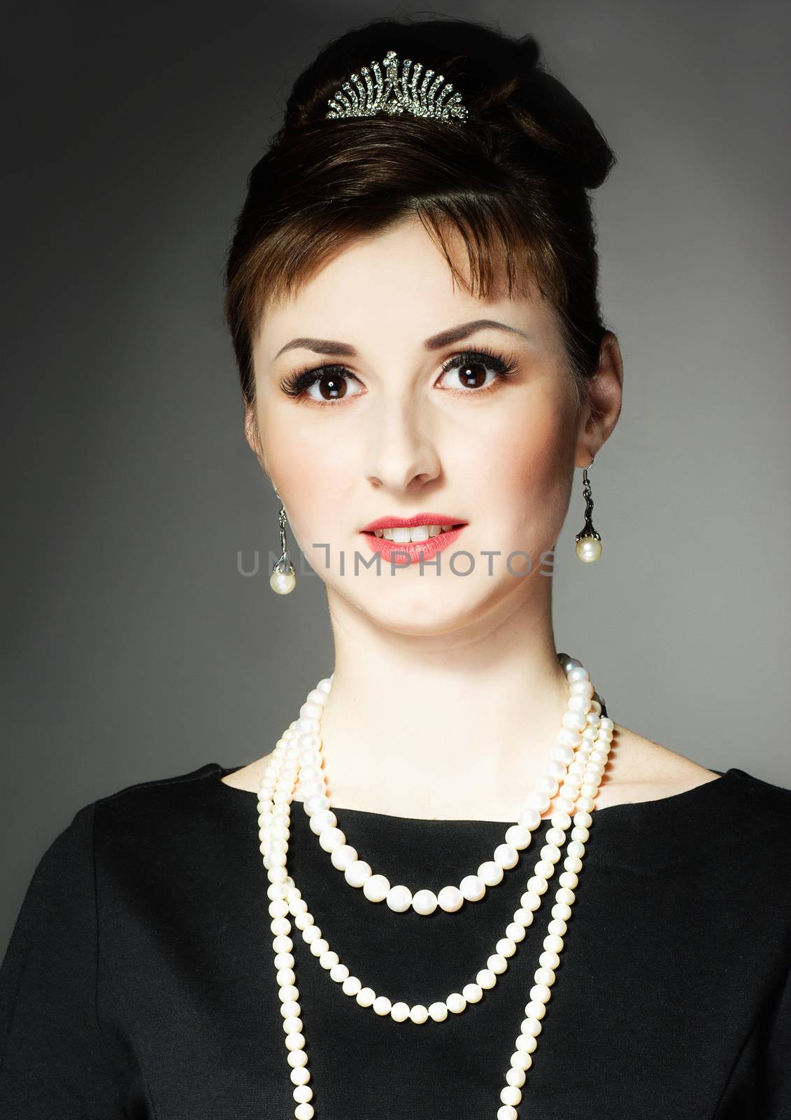 The girl in the image of Audrey Hepburn by natazhekova