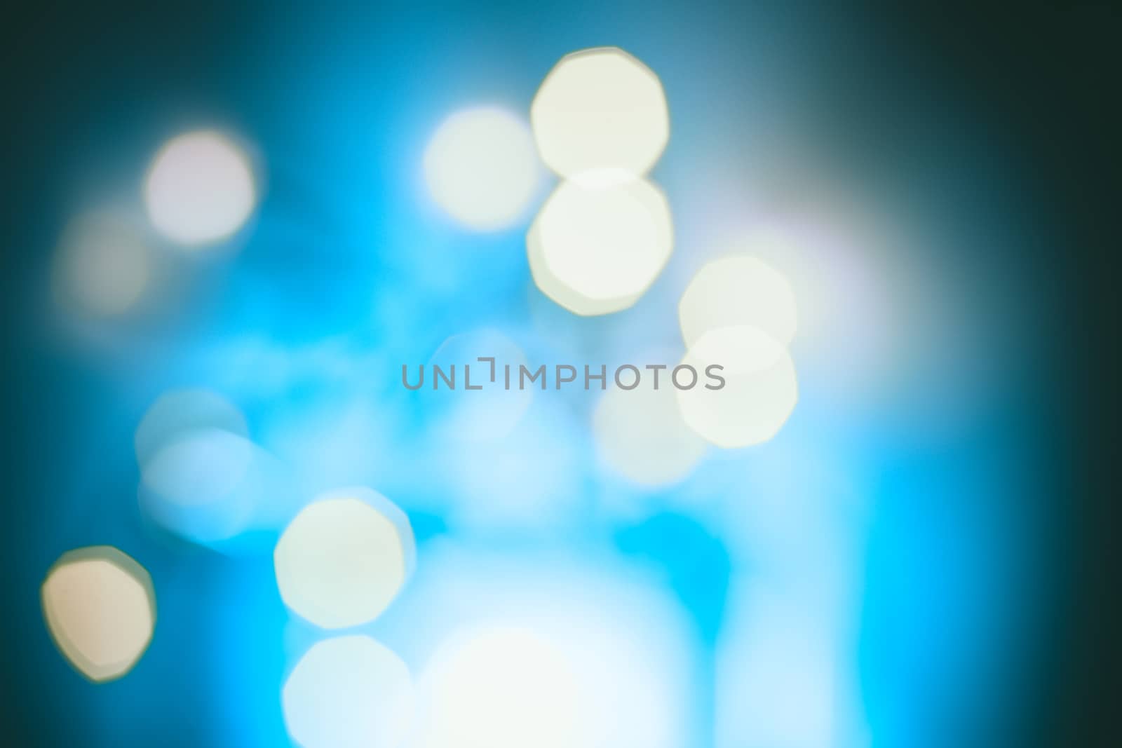 Bokeh lights. Beautiful Christmas background.