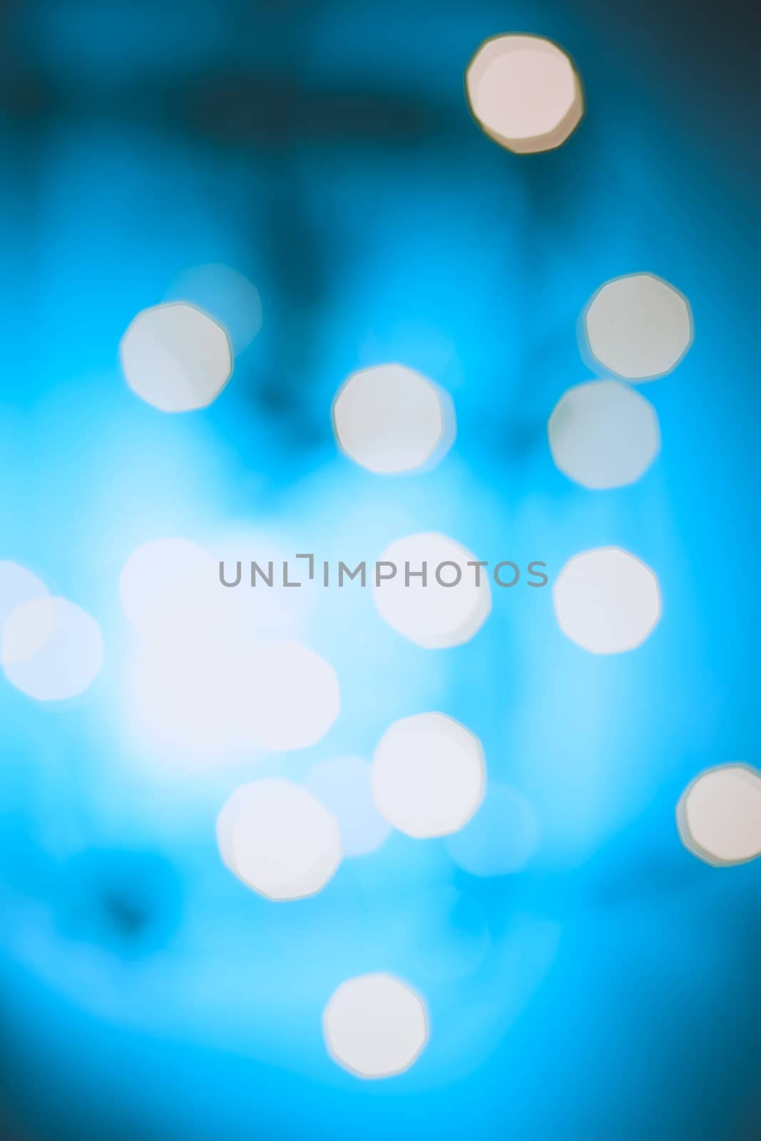 Bokeh lights. Beautiful Christmas background.