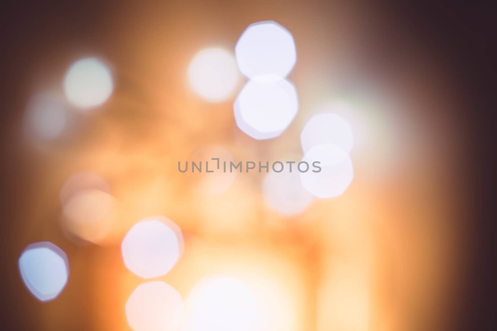 Bokeh lights. Beautiful Christmas background.