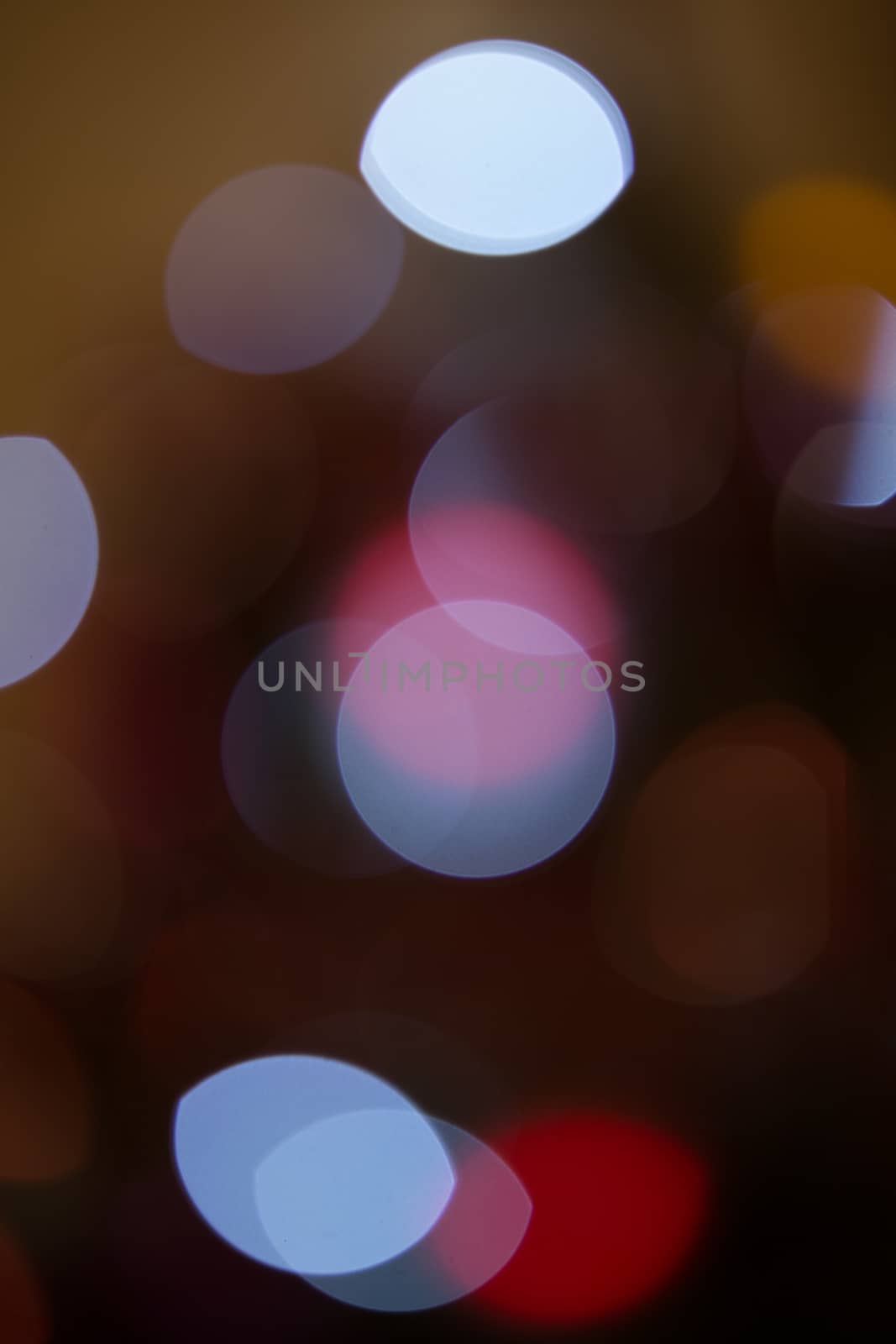 Bokeh lights Beautiful Christmas background. by natazhekova