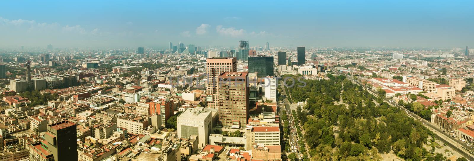 Mexico City Panorama by whitechild