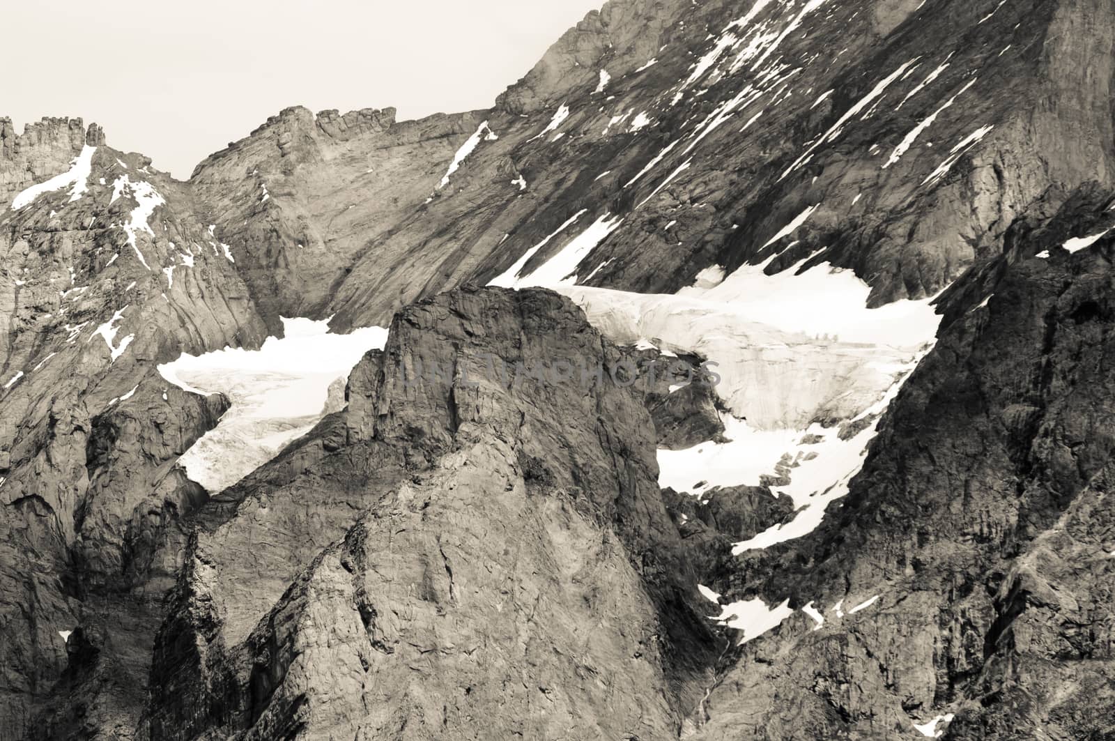 Switzerland, Swiss mountain, Alps in Berner Oberland