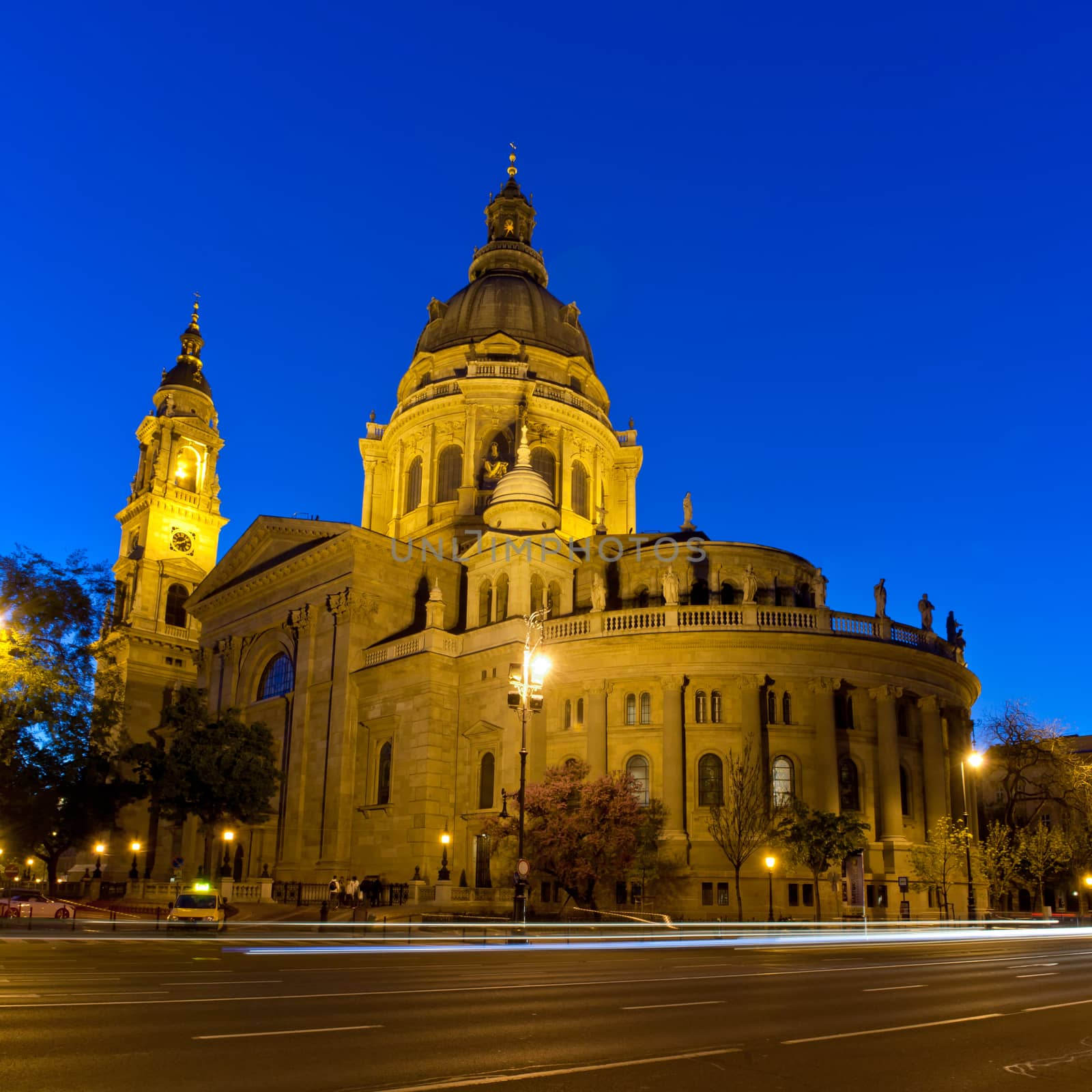 Famous landmark of Budapest: The St. Stephen's Basilica