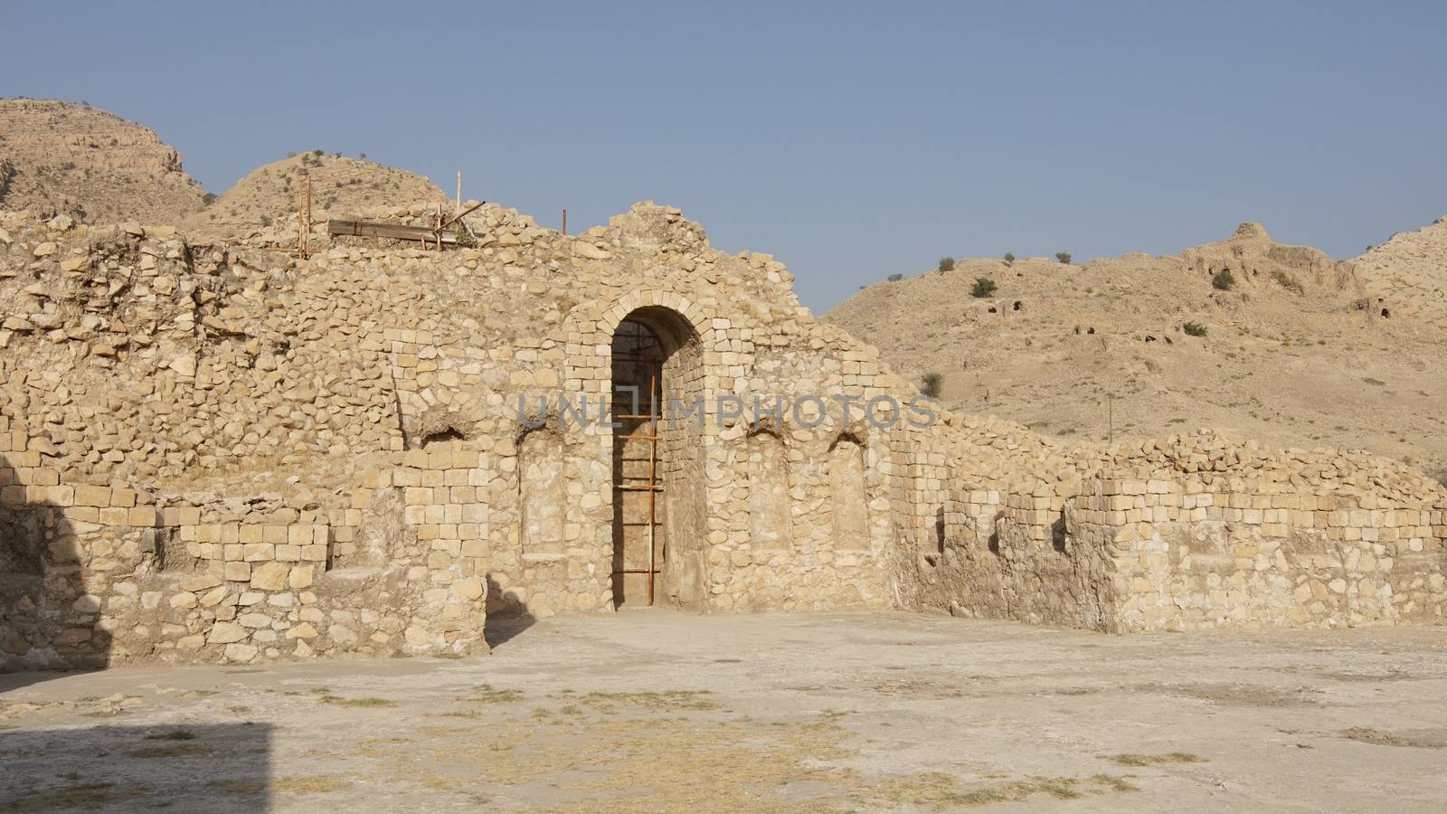 BISHAPUR, IRAN - OCTOBER 5, 2016: Historical Site of Bishapur on October 5, 2016 in Iran, Asia