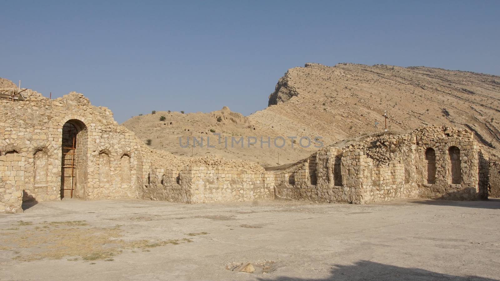 BISHAPUR, IRAN - OCTOBER 5, 2016: Historical Site of Bishapur on October 5, 2016 in Iran, Asia