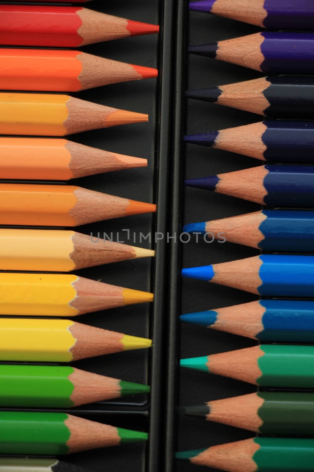 Brand new unused color pencils in box