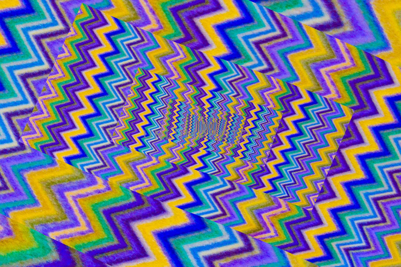 effect droste of a multicoloured background by moorea