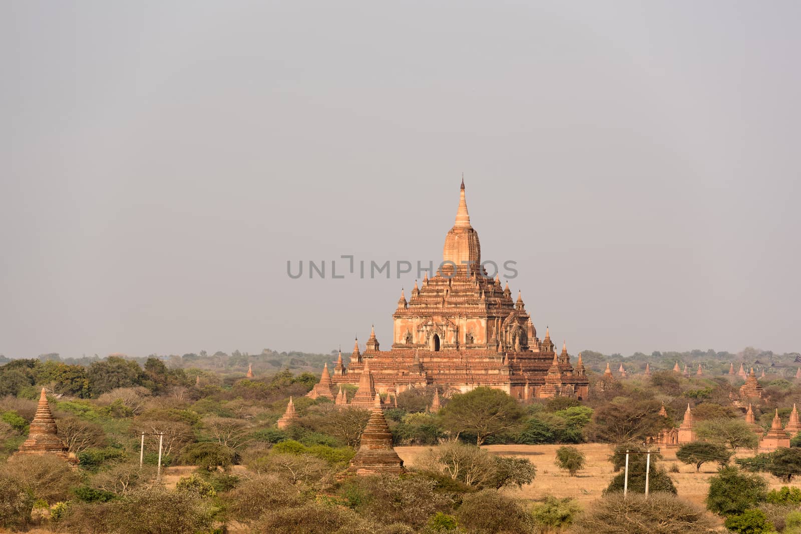 Htilominlo Temple in Bagan , Myanmar