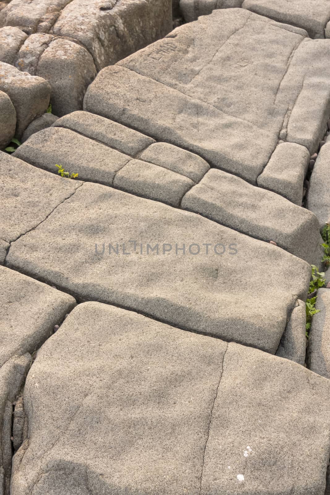 Beach stones on the shores of Lake Superior in Duluth, Minnesota.