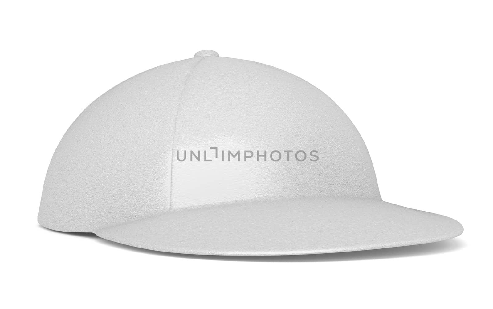 White Baseball Hat by cherezoff