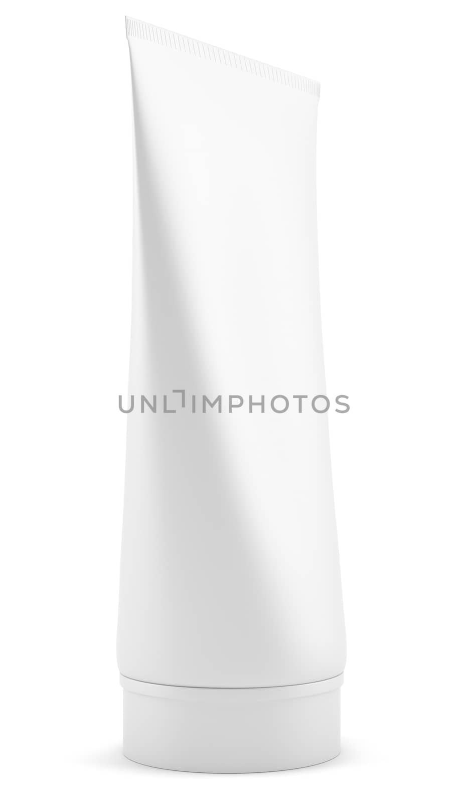 Tube Mock-Up For Cream Template. Isolated on white. 3D illustration