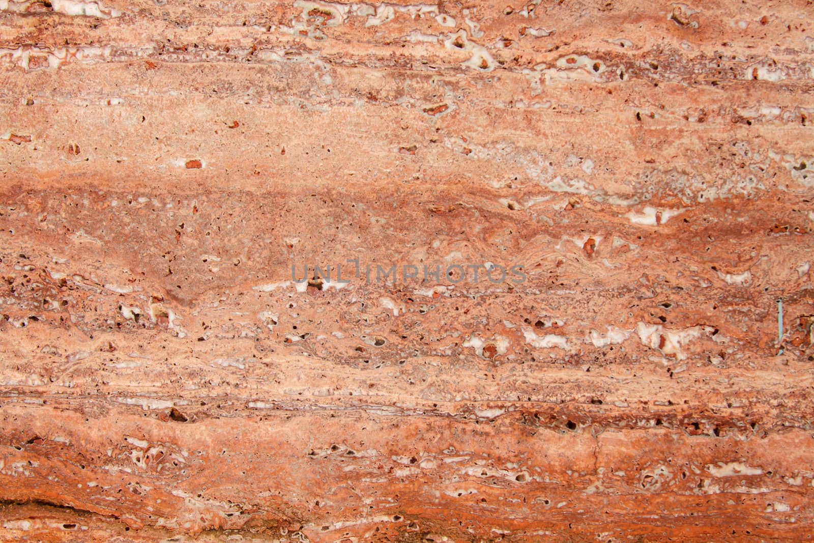 Texture of red marble closeup by worrayuth