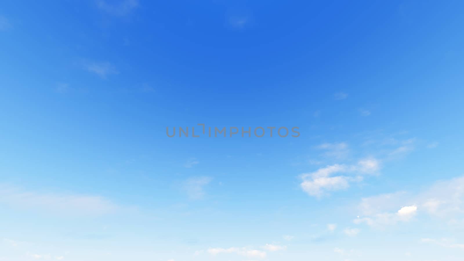 Cloudy blue sky abstract background, blue sky background with tiny clouds, 3d rendering

